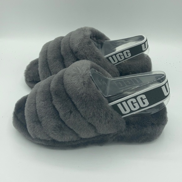 UGG w FLUFF YEAH SLIDE - Picture 2 of 4